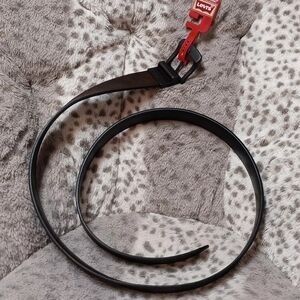 Levi's Black/Brown Reversible Leather Belt for Men NWT